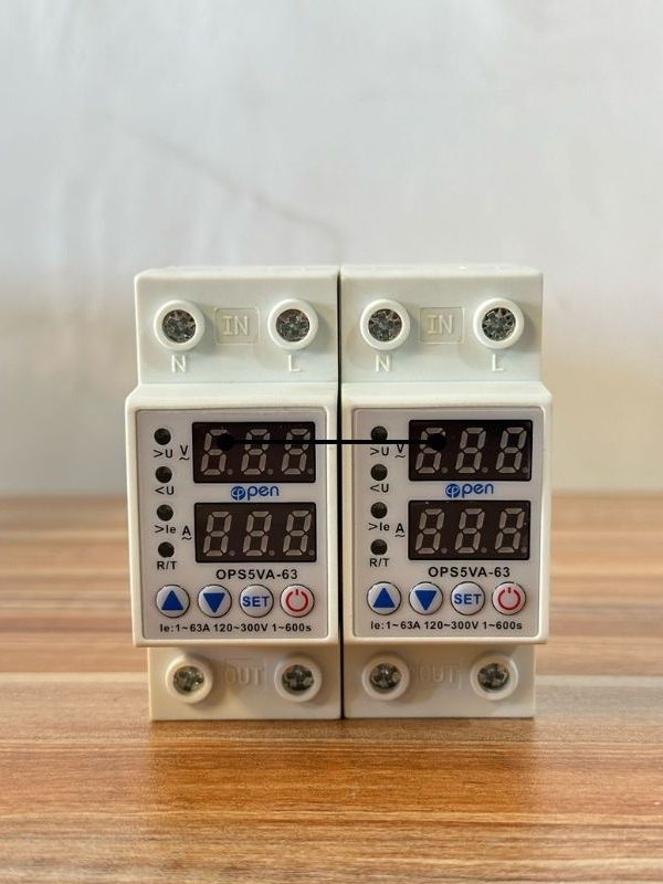 ADJUSTABLE VOLTAGE PROTECTOR RELAY 63A - Image 4