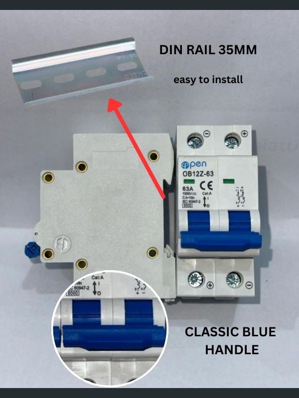 DC MINIATURE CIRCUIT BREAKER (63A 1000V) , (32A 500V), (125A 500V), (20A 1000V) - Image 4